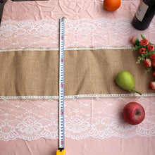 Load image into Gallery viewer, Hessian Burlap Table Cloth Runner
