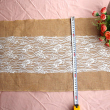 Load image into Gallery viewer, Hessian Burlap Table Cloth Runner
