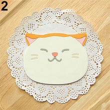 Load image into Gallery viewer, Cat Shaped Tea Coaster Cup Holder Mat
