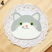 Load image into Gallery viewer, Cat Shaped Tea Coaster Cup Holder Mat
