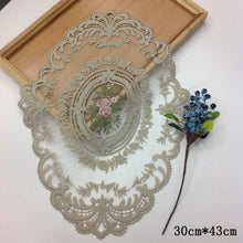 Load image into Gallery viewer, European Style Lace Insulation Plate Mat
