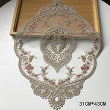 Load image into Gallery viewer, European Style Lace Insulation Plate Mat
