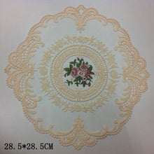 Load image into Gallery viewer, European Style Lace Insulation Plate Mat
