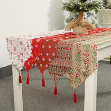 Load image into Gallery viewer, Christmas Fabric Printed Table Runner
