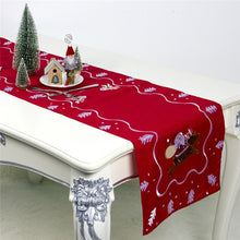 Load image into Gallery viewer, Christmas Fabric Printed Table Runner
