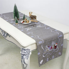 Load image into Gallery viewer, Christmas Fabric Printed Table Runner
