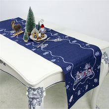 Load image into Gallery viewer, Christmas Fabric Printed Table Runner
