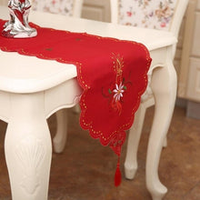 Load image into Gallery viewer, Christmas Fabric Printed Table Runner
