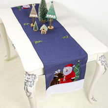 Load image into Gallery viewer, Christmas Fabric Printed Table Runner
