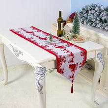 Load image into Gallery viewer, Christmas Fabric Printed Table Runner
