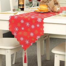 Load image into Gallery viewer, Christmas Fabric Printed Table Runner
