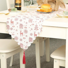 Load image into Gallery viewer, Christmas Fabric Printed Table Runner
