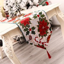 Load image into Gallery viewer, Christmas Fabric Printed Table Runner
