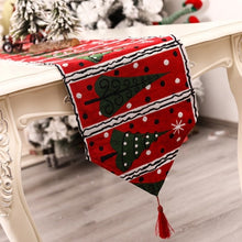 Load image into Gallery viewer, Christmas Fabric Printed Table Runner
