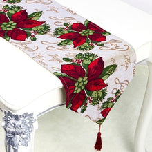 Load image into Gallery viewer, Christmas Fabric Printed Table Runner
