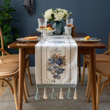 Load image into Gallery viewer, Luxury Nordic Modern Flower Table Runner
