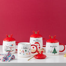 Load image into Gallery viewer, Antlers Christmas Gift Cup
