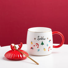 Load image into Gallery viewer, Antlers Christmas Gift Cup
